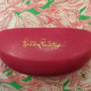 Lilly Pulitzer hard glasses case